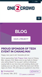 Mobile Screenshot of blog.one2crowd.com